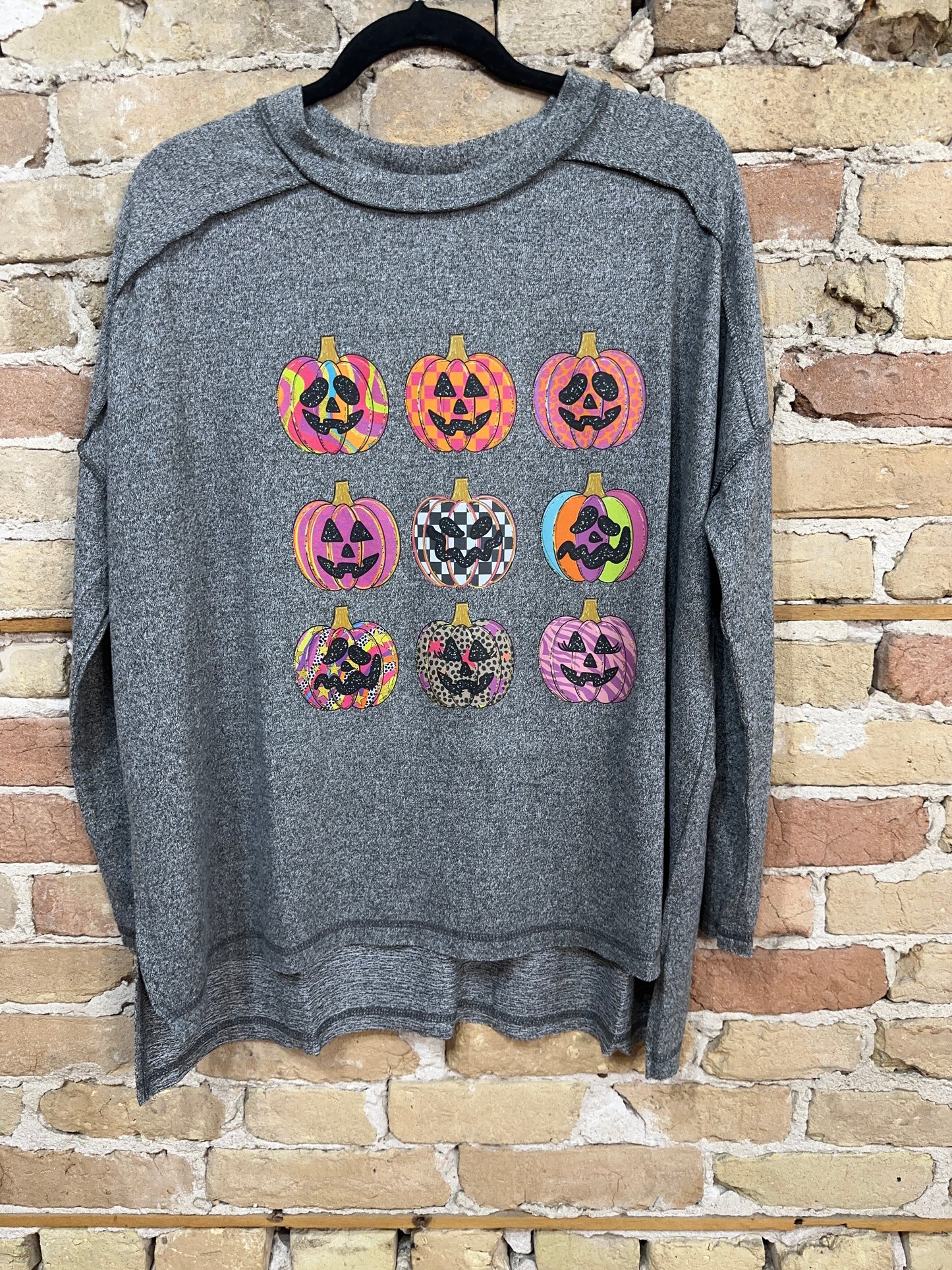 Eclectic Pumpkin Patch Long Sleeve
