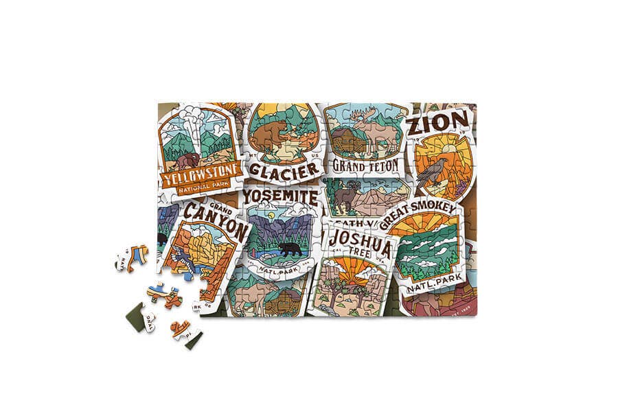 Micro Puzzles - National Parks for Camping Summer fun