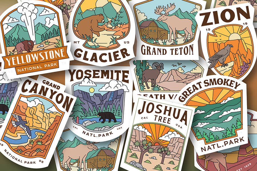 Micro Puzzles - National Parks for Camping Summer fun