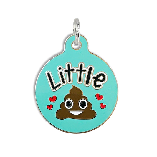 Bad Tags - Dog ID Tag with Personalized QR Code - Little 💩 