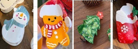 Christmas Claw Clips