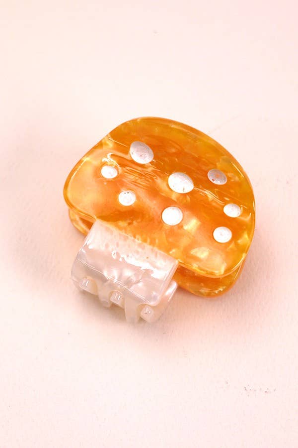 Mushroom Claw Clip