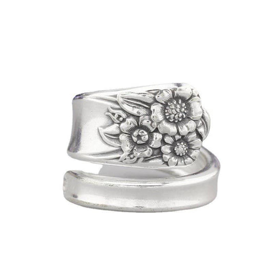 Boho Floral Rings