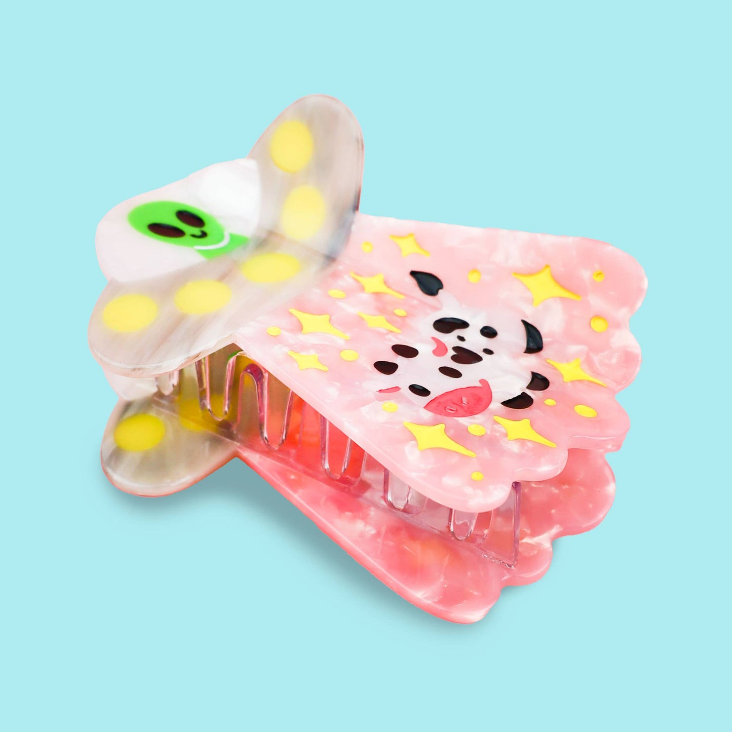 Alien UFO Hair Claw, Cute Hair Accessories, Funny Hair Clips