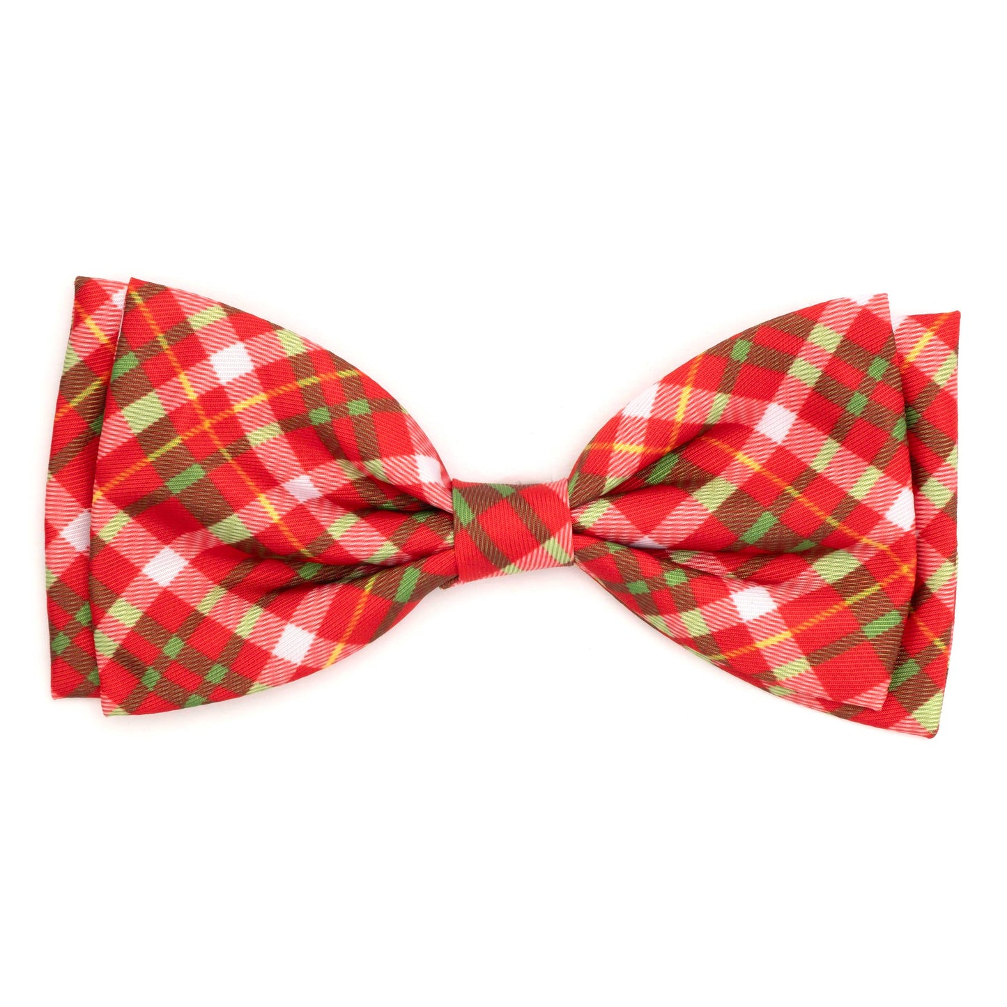 Holiday Plaid Bow Tie