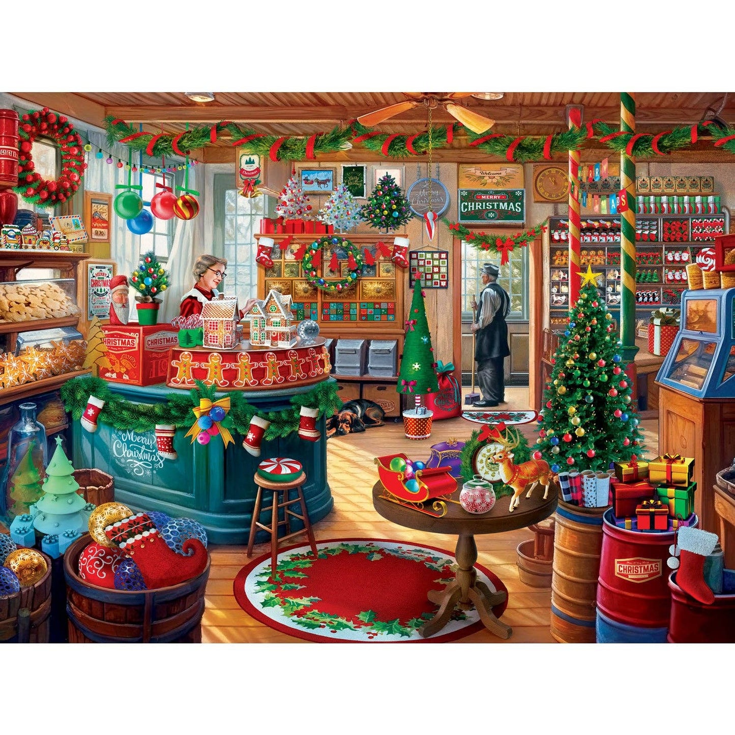 Mistletoe Market Puzzle