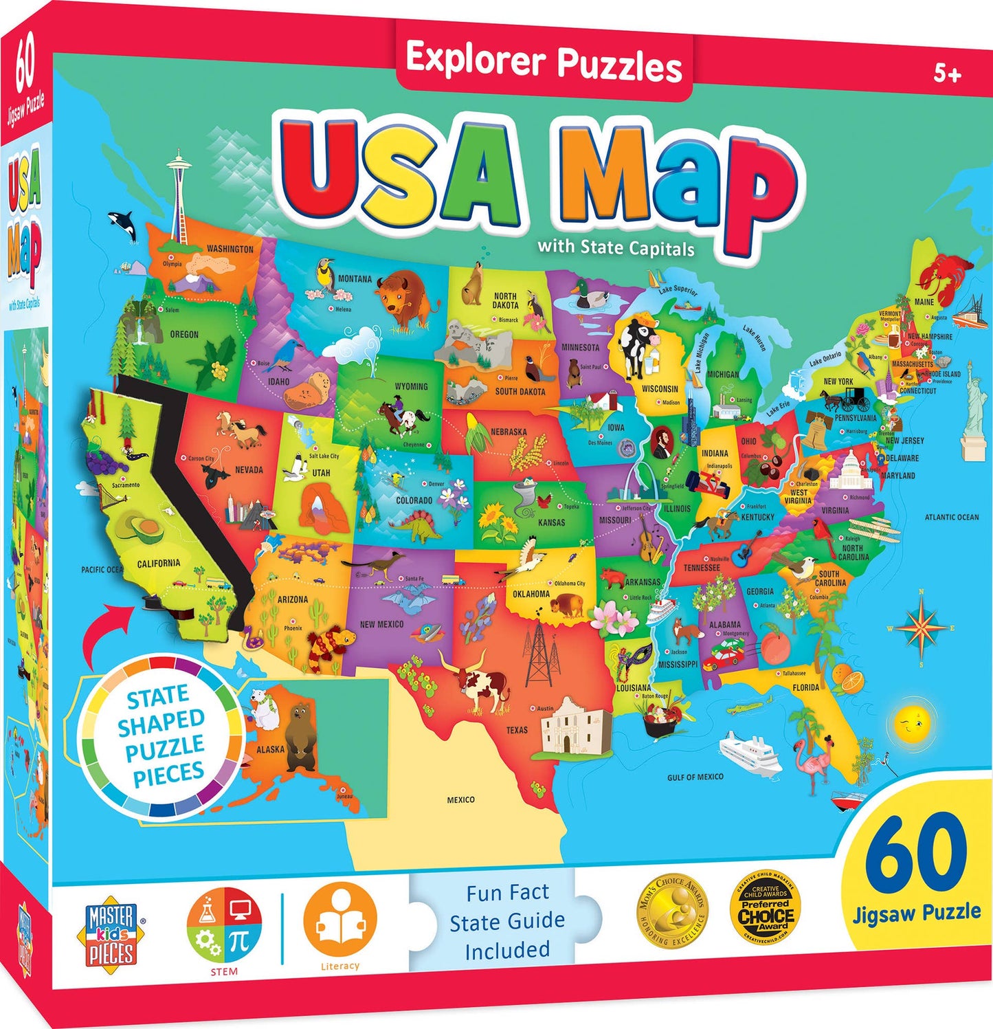 USA Map Puzzle