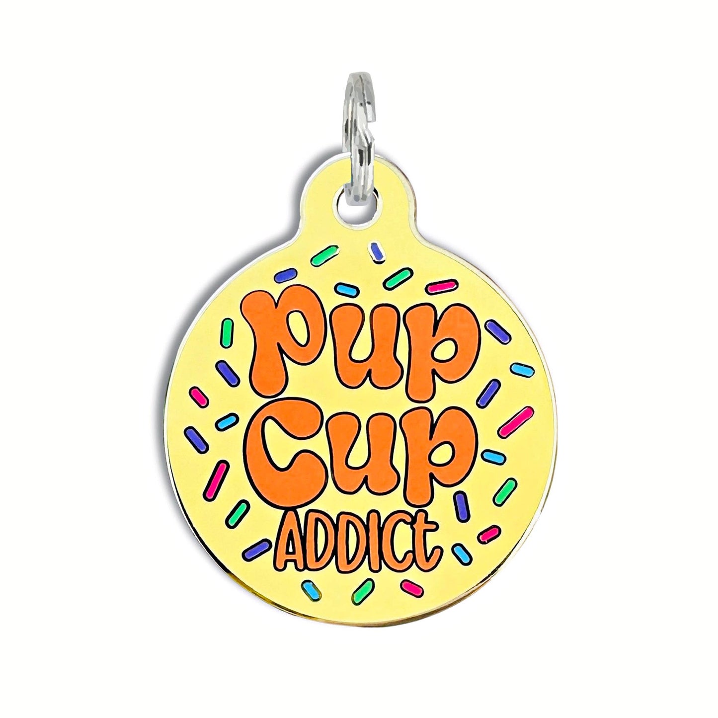 Bad Tags - Dog ID Tag with Personalized QR Code - Pup Cup addict