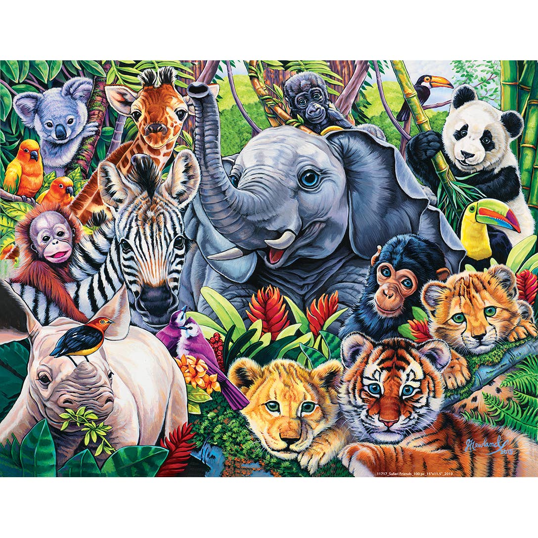 Safari Friends Puzzle