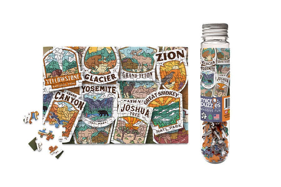 Micro Puzzles - National Parks for Camping Summer fun