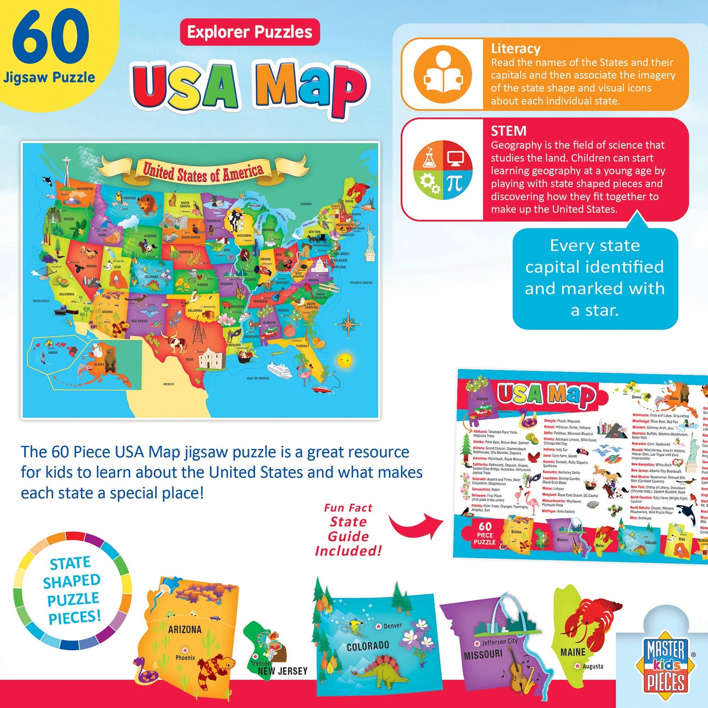 USA Map Puzzle
