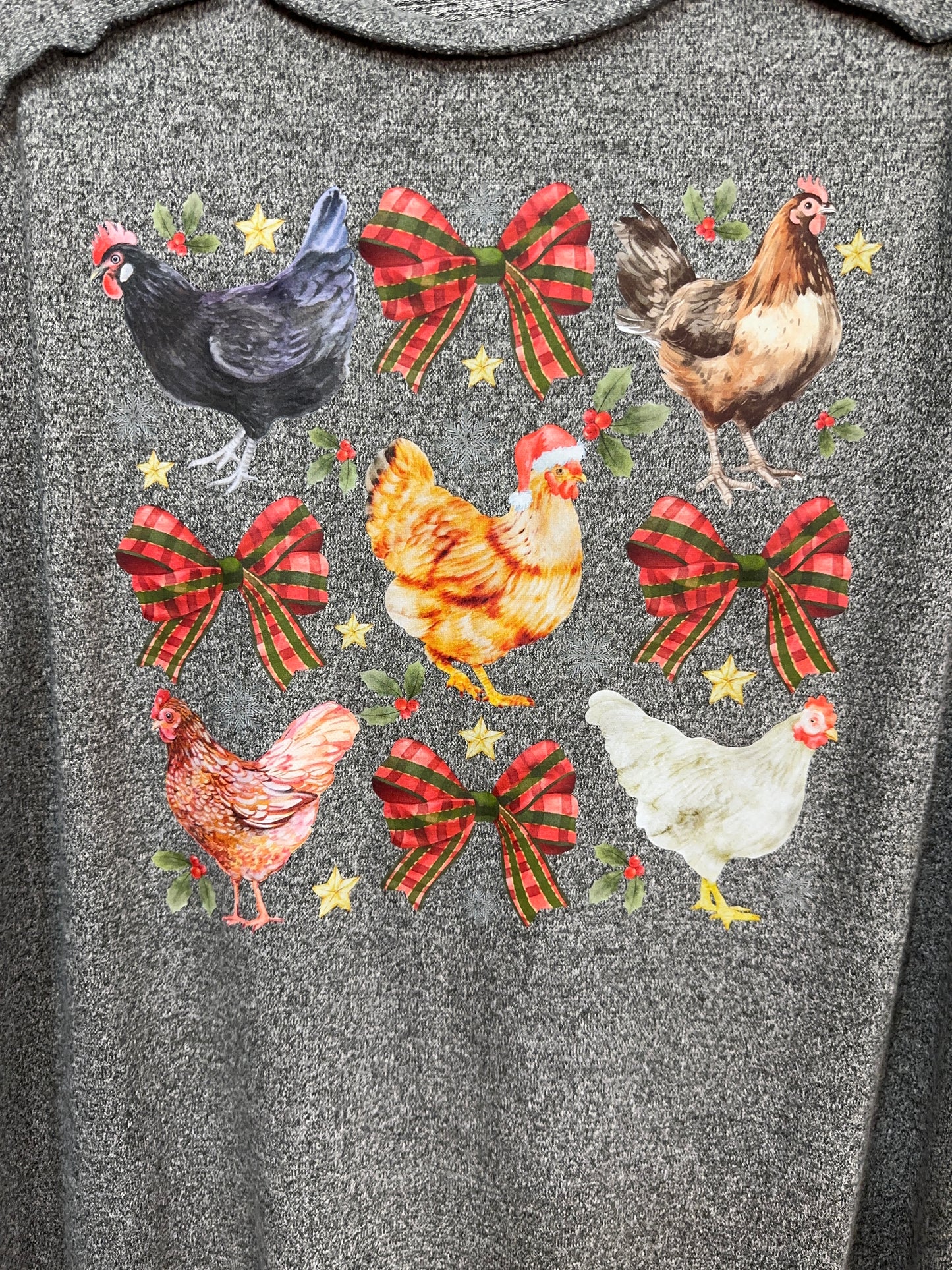 Christmas Chicken Long Sleeve