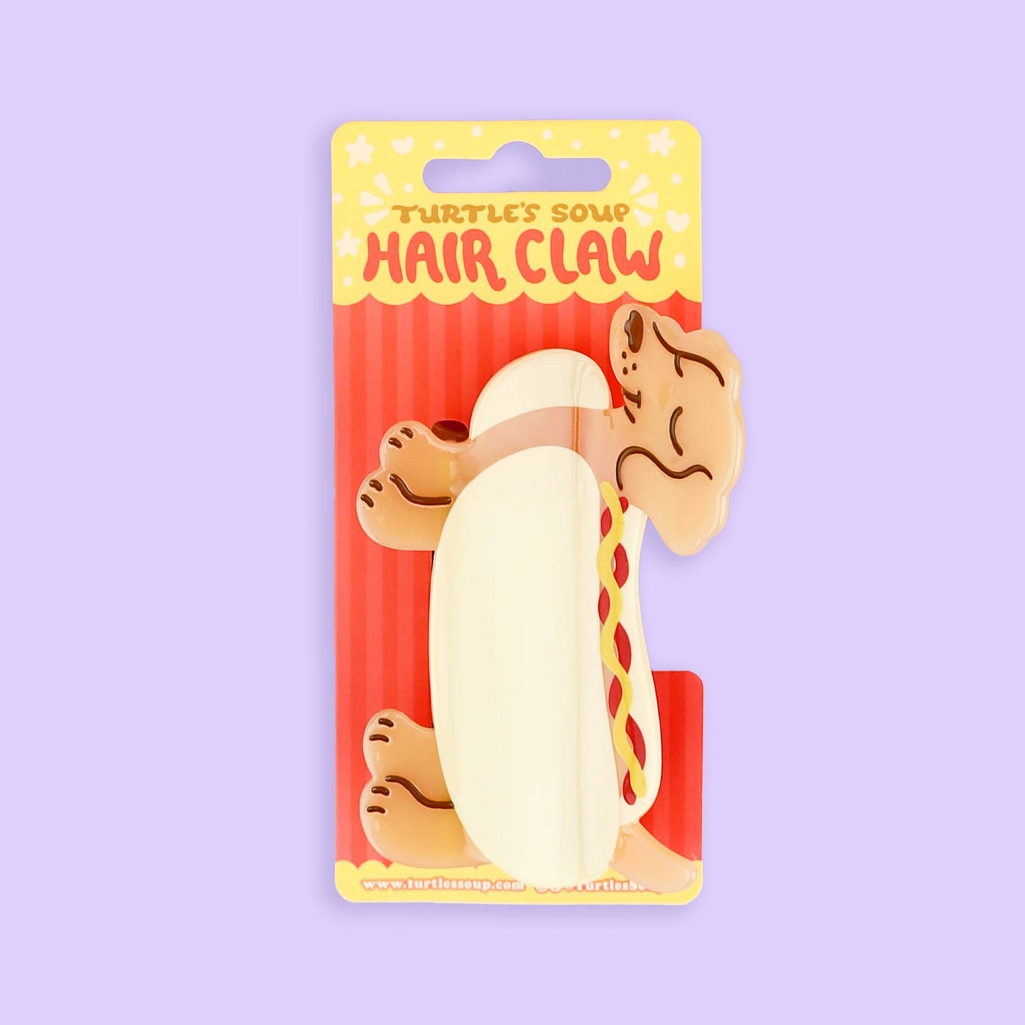 Hot Dog Hair Claw