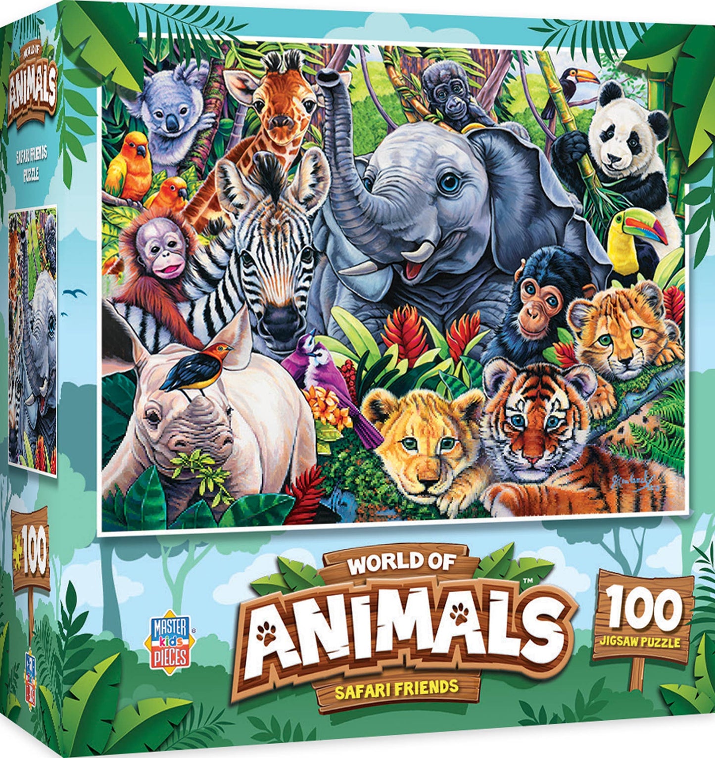 Safari Friends Puzzle