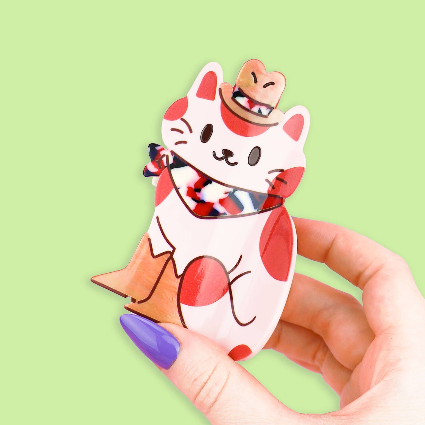 Meowdy Rodeo Hair Claw