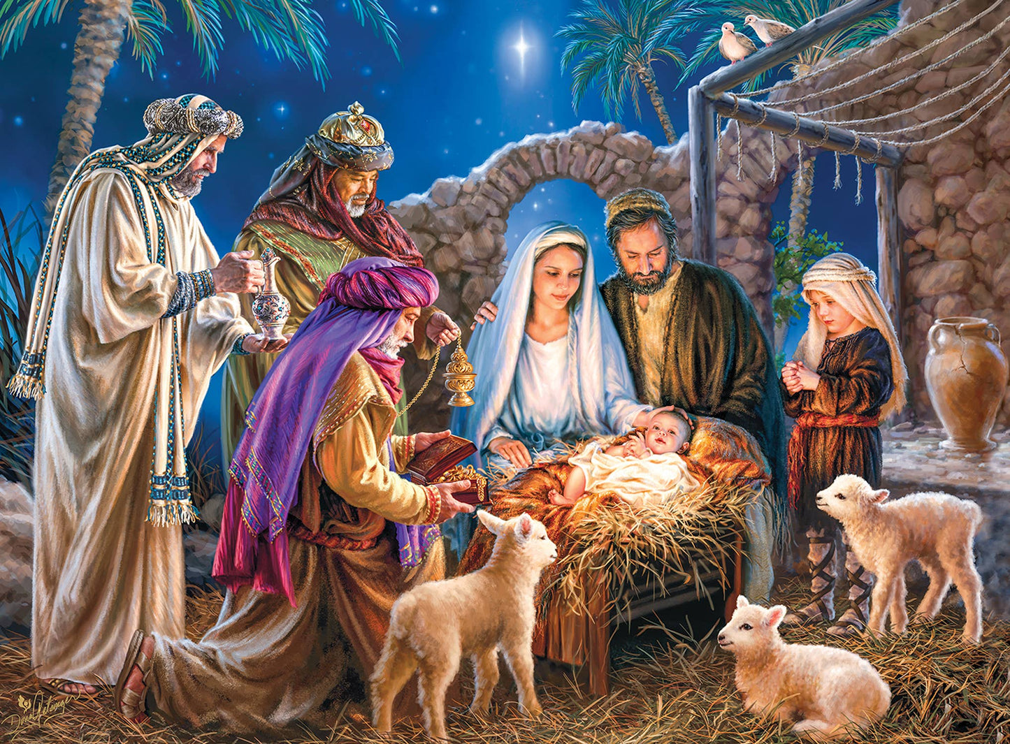 Christ is Born Puzzle